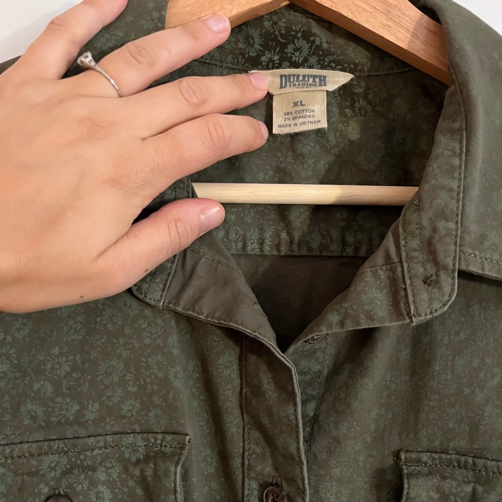 Duluth Men’s Patterned Button Down - image 2